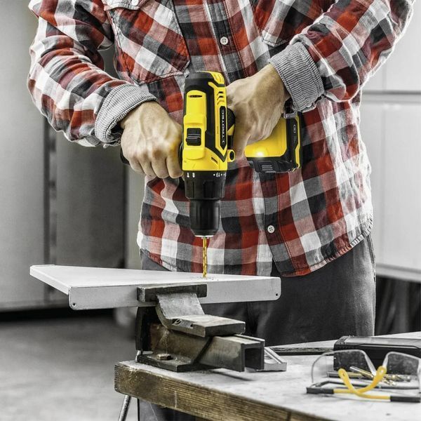 Ударний дриль-шуруповерт Trotec PHDS 11 20V 2 швидкості 40Нм 26400уд/хв кейс 20В Li-Ion DAS302795 фото