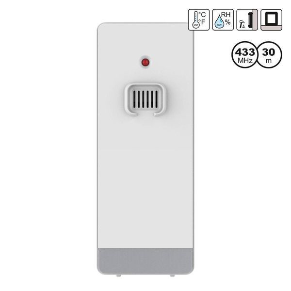 Датчик Technoline TX205DTH для метеостанцій WS9050, WS9065, WS6462, що вимірює температуру та вологість DAS301300 фото