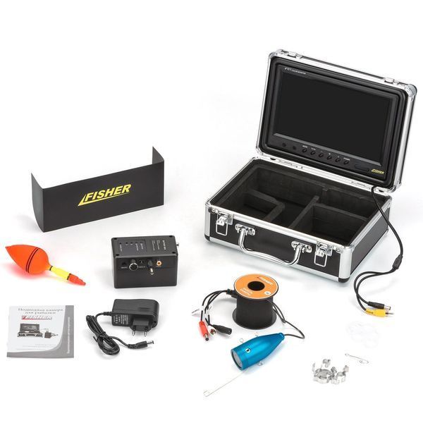 Подводная камера Fisher CR110-9L 15 с отключением LED + видеозапись CR110-9L 15 video CR110-9L 15 video фото