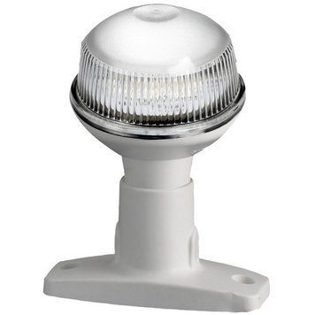 Круговий вогонь для щогли Evoled Smart LED 12 В білий пластиковий Оскулює видимість 2 морські милі 11.039.12 фото