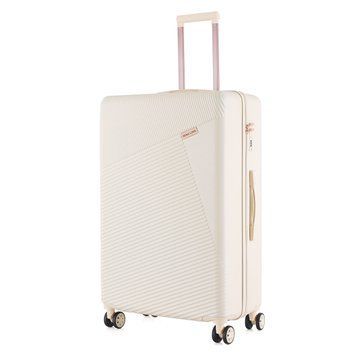 Чемодан Semi Line 28" Ecru T5757-4 легкий жесткий с 4 колесами об'єм 101л вес 4кг гарантии 12мес DAS303593 фото