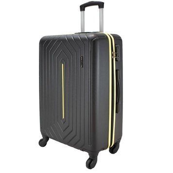 Чемодан Semi Line 24" M Черный T5685-2 с кодовым замком 4 колеса ABS-пластик 67 л для авиаперелетов DAS302892 фото