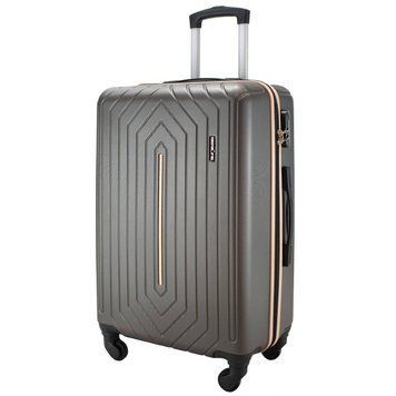 Чемодан Semi Line 28" L Графит T5687-3 с кодовым замком, 4 колеса, объем 99 л, ABS-пластик для поездок DAS302899 фото