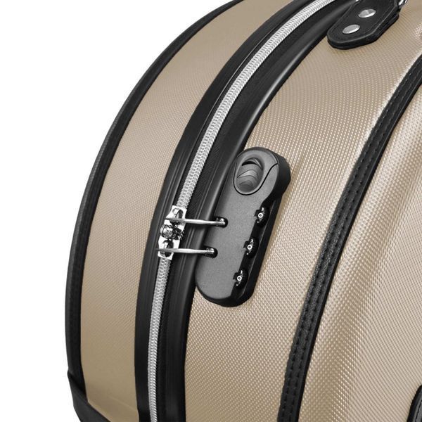 Чемодан Semi Line 20" (S) Шампанское/Чёрный (T5674-2) для ручной клади 27 л ABS-пластик 4 колеса DAS302682 фото