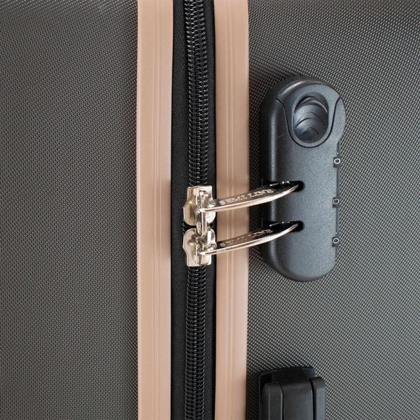 Чемодан Semi Line 28" L Графит T5687-3 с кодовым замком, 4 колеса, объем 99 л, ABS-пластик для поездок DAS302899 фото
