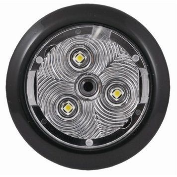 Светильник LED накладной 12 В 1.8 Вт Attwood чёрный для катеров и яхт с белым светом до 50000 ч 6320B1 фото