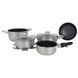 Набор посуды Gimex Cookware Set induction 8 предметов Silver 4-layer антипригарное покрытие 24 см DAS302021 фото 1