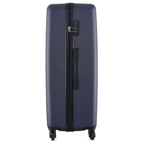 Чемодан Semi Line 28" L Темно-синій T5691-3 з кодовим замком, 4 колеса, об'єм 99 л, ABS-пластик для поїздок DAS302908 фото