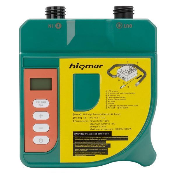 Насос Genovo/Hiqmar SB120 без аккумулятора два ступени 120 KPA 200л/м 100л/м SB120 фото