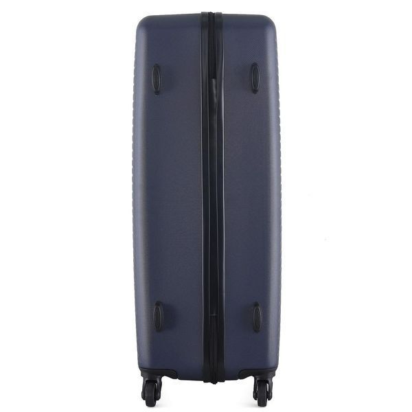 Чемодан Semi Line 28" L Темно-синій T5691-3 з кодовим замком, 4 колеса, об'єм 99 л, ABS-пластик для поїздок DAS302908 фото