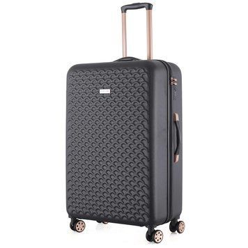 Чемодан Semi Line 28" L Черный T5718-3 с кодовым замком и мягкой ручкой 4 колеса ABS-пластик объем 103 л DAS302929 фото