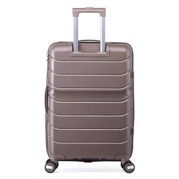Чемодан Semi Line 28" (L) Коричневий T5768-3 легкий поліпропілен 102 л 4.20 кг 4 колеса з кодовим замком DAS303596 фото