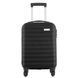 Чемодан Semi Line 20" S Черный T5634-1 для ручной клади 41л с кодовым замком и алюминиевой ручкой DAS302596 фото 3