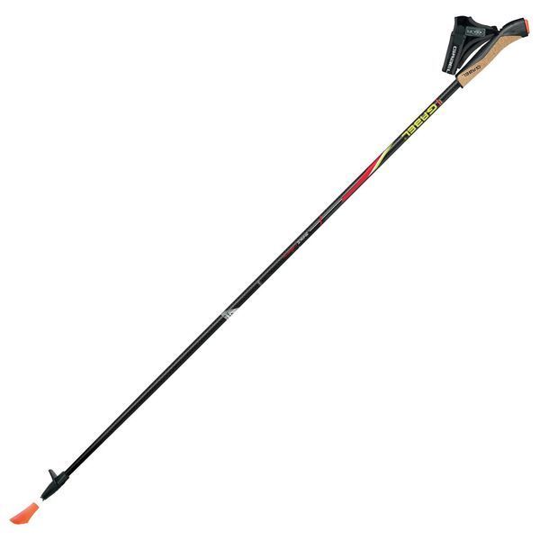 Палки для скандинавської ходьби Gabel FX-75 Snake Carbon 130 см карбонові з Dual Spike легкі DAS302073 фото
