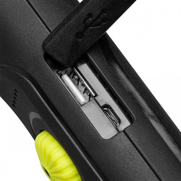 Профессиональный фонарь Mactronic RoundBEAM 1000 Лм USB аккумуляторный с магнитом, диммером и повербанком DAS301670 фото