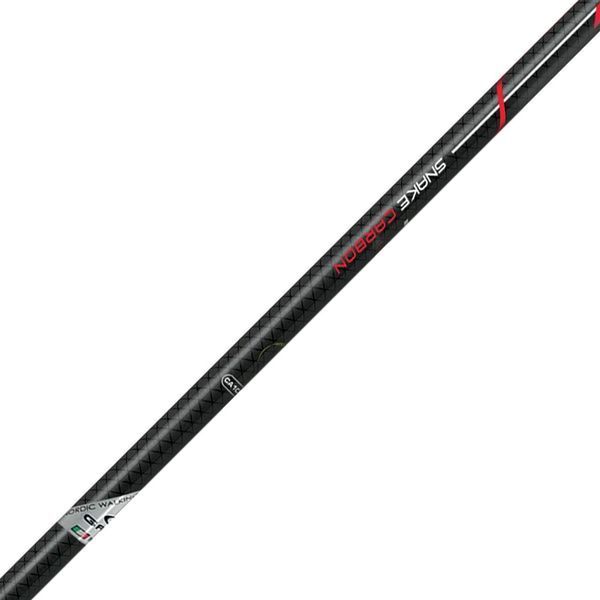 Палки для скандинавської ходьби Gabel FX-75 Snake Carbon 130 см карбонові з Dual Spike легкі DAS302073 фото