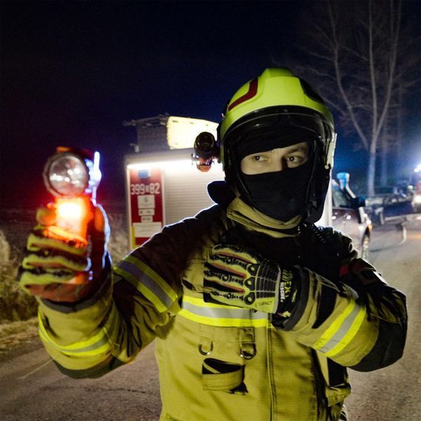 Фонарь пожарный Mactronic M-Fire Guardian XR 240 Лм Ex-ATEX водонепроницаемый IP67 красный свет, 8 режимов DAS303385 фото