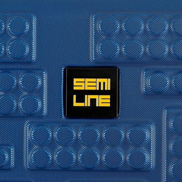 Дитячий чемодан Semi Line 16" (XS) Голубий/Жовтий (T5888-1) DAS303360 фото