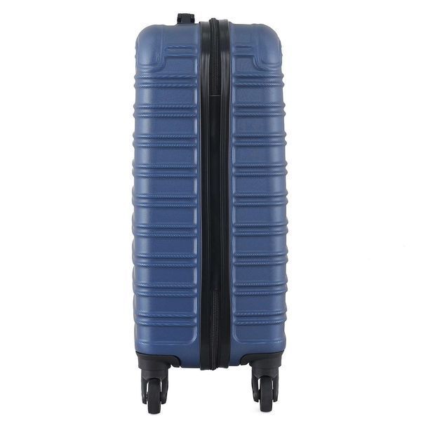 Чемодан Semi Line 20" S Синий T5635-1 | Ручная кладь до 50л ABS-пластик 4 колеса кодовый замок 41 л DAS302599 фото