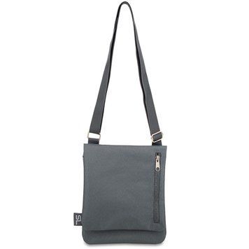 Сумка через плечо Semi Line 2 Grey (L2042-3) 2 л полиэстер водоотталкивающее покрытие PVC регулируемый ремень DAS303114 фото
