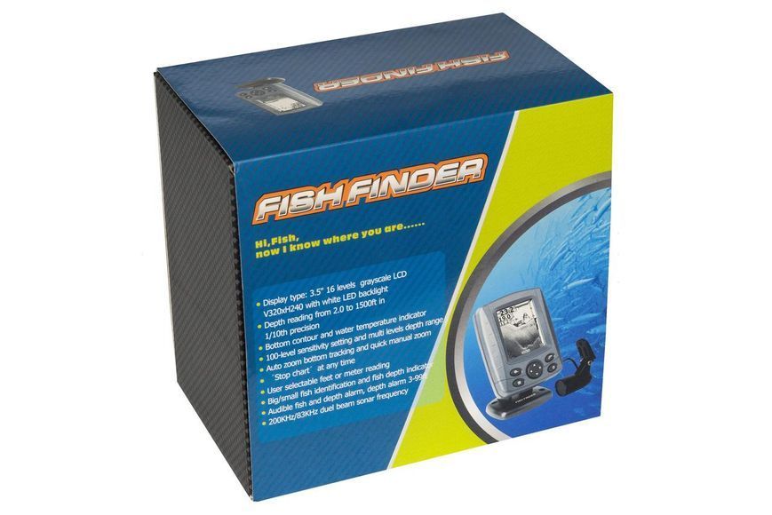 Эхолот Phiradar FF668C для рыбалки с лодки и берега зимой и летом FF668C FF668C фото