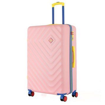 Яскрава валіза Semi Line T5806-3 L 28" 100л 4 колеса кодовий замок 4.08кг для подорожей та ділових поїздок DAS303411 фото