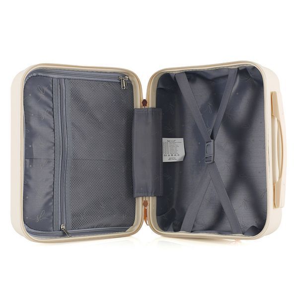 Косметичка Semi Line T5757-1 для ручной клади бежевый 28x34x13 см 1.0 кг 12L 2 отделения DAS303590 фото