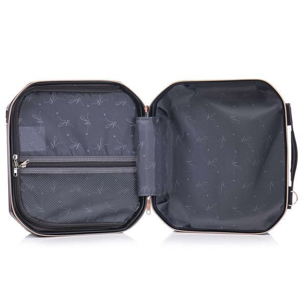 Бьюти-кейс Semi Line 12L Black (T5821-2) DAS304048 фото