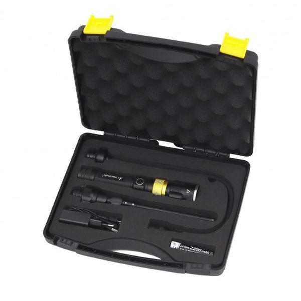 Професійний ліхтар Mactronic Beemer 4 USB 350 Лм + UV 390 нм 18650 Li-Ion 2 години роботи IPX4 DAS301725 фото