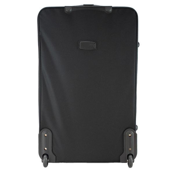Чемодан Semi Line 28" L Черный T5659-3 объемом 76 л из полиэстера 600D для поездок с легкой телескопической р DAS302637 фото