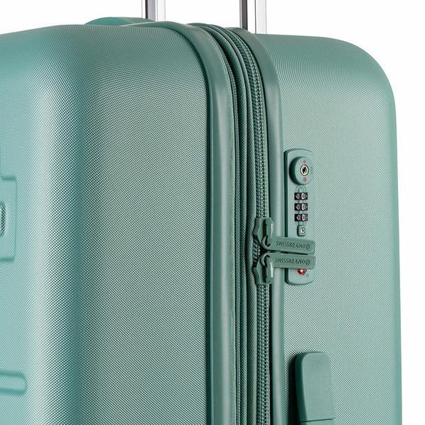 Чемодан Swissbrand Берлін L М'ятний SWB_LHBER507L 98 л полікарбонат/ABS TSA замок 4 колеса розширювальний DAS301338 фото