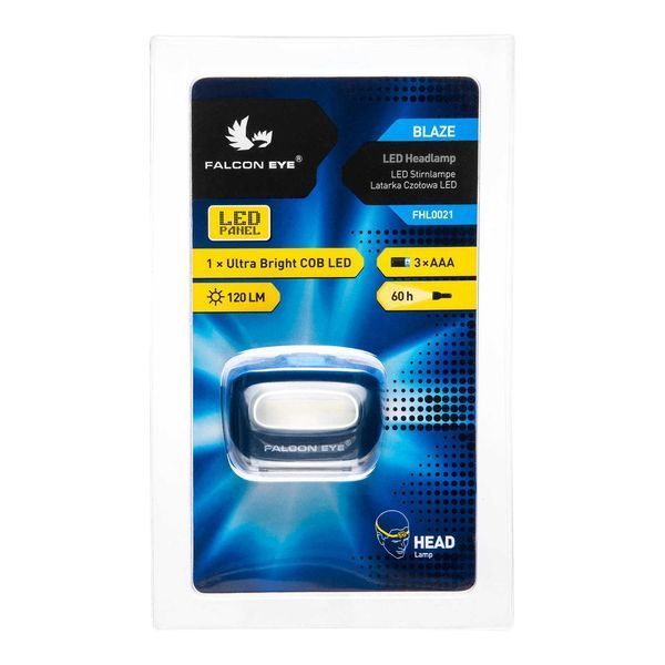 Налобный фонарь Falcon Eye Blaze FHL0021 2 режима работы 120 Лм вес 45 г IPX4 дальность 30 м DAS301514 фото
