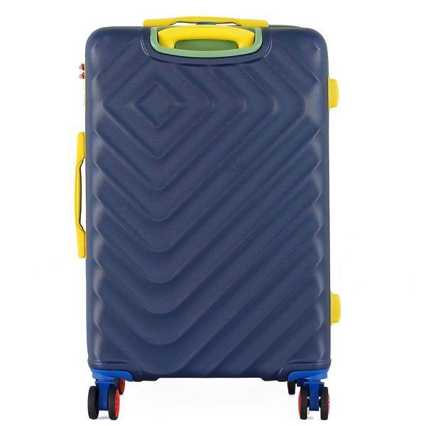 Чемодан Semi Line T5807-2 Синяя 24" (M) Жесткая 65 л 3.22 кг на 4 колесах с кодовым замком DAS303196 фото