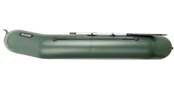 Надувная лодка БАРК B-300 D ПВХ гребная трехместная с передвижными сиденьями и реечным дном BARK B-300D фото