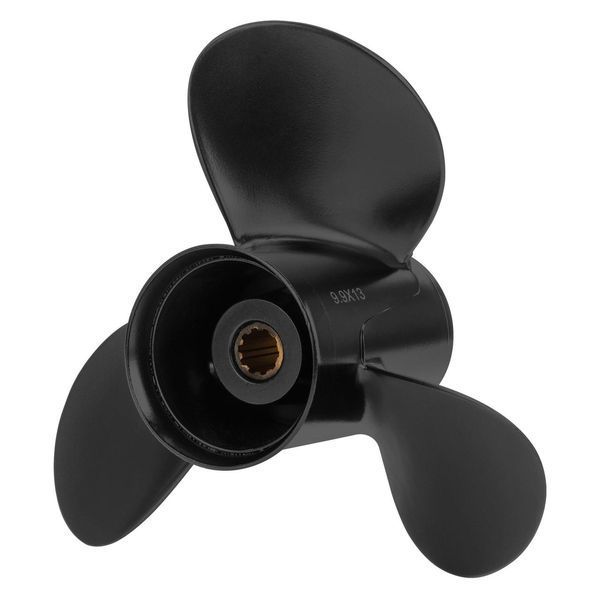 Винт для лодочного мотора TOHATSU-MERCURY B 20-30 HP 30-930-01 3X9.9X13 ALU алюминиевый 3 лопасти шаг 13" 30-930-01 шаг 13 фото