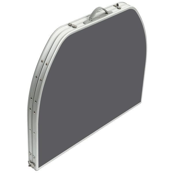 Стіл кемпінговий Bo-Camp Case Model Oval 120x80 см сірий максимальне навантаження 30 кг для 6-8 осіб DAS303277 фото