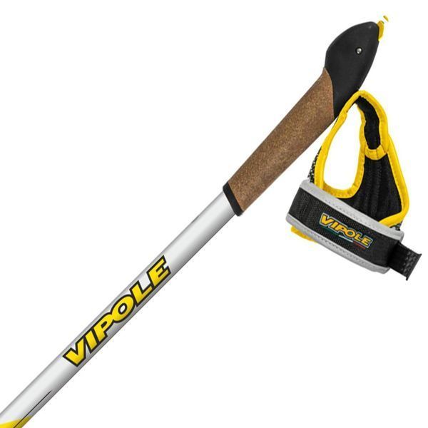 Телескопічні палиці для скандинавської ходьби Vipole High Performer Alu 7075-T6-F56 2 секції 183г 90-130см DAS303502 фото