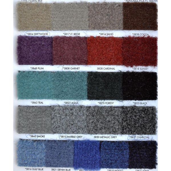 Стрижений килим для суден Aqua Turf Aqua 1 м.п. щільність 16 oz AT Aqua фото
