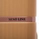 Чемодан Semi Line 28" L Золотой T5667-4 ABS-пластик 4 колеса кодовый замок объем 93 л для поездок DAS302656 фото 9