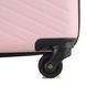 Чемодан Semi Line 28" L Розовый T5694-3 с кодовым замком, 4 колеса, 99 л, ABS-пластик для поездок DAS303067 фото 9
