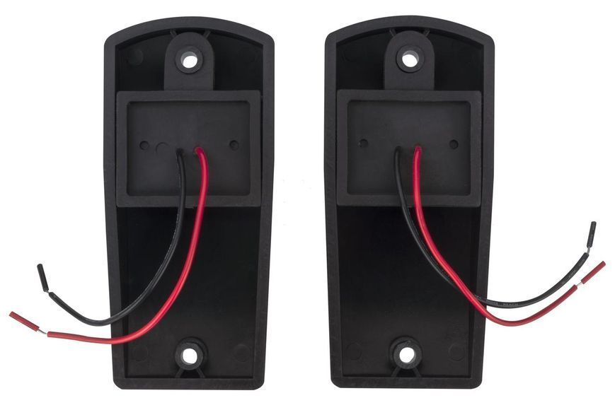 Боковые навигационные огни LED C91001LED черные 5Вт для лодки и катера одинарные 12V ходовые Тайвань C91001LED фото