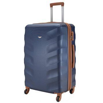 Чемодан Semi Line 24" M Темно-синий T5643-2 с расширением, кодовым замком и 4 колесами, объем 65 л DAS302618 фото