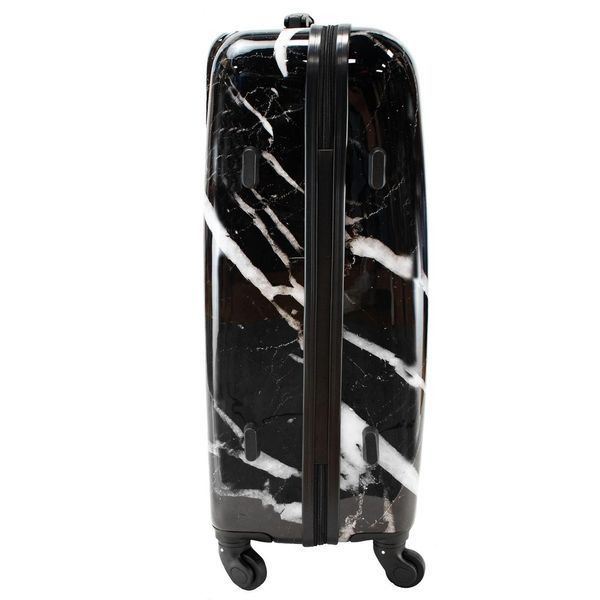 Чемодан Semi Line 28" L Черный Мрамор T5730-3 - большой с кодовым замком и 4 колесами DAS303338 фото