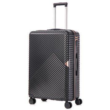 Чемодан Semi Line 28" L Чорний T5726-3 з жорстким ABS-корпусом, 4 спареними колесами, кодовим замком, об'ємом 97 л DAS302932 фото