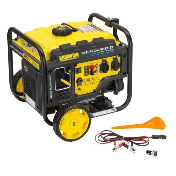 ИНВЕРТОРНЫЙ ГЕНЕРАТОР ОТКРЫТОГО ТИПА 4500ВТ CHAMPION C4500W 500302-UA 500302-UA фото