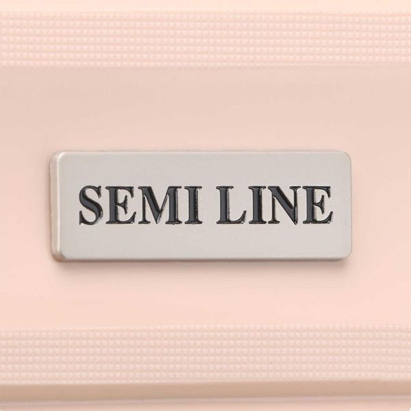 Чемодан Semi Line 20" S Капучино T5770-1 поліпропілен 34 л 4 колеса кодовий замок для ручної поклажі DAS302953 фото