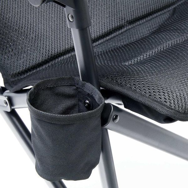 Раскладное кресло Uquip Barry Black 244055 максимальная нагрузка 200 кг материал Air Mesh Comfort+ для DAS303227 фото