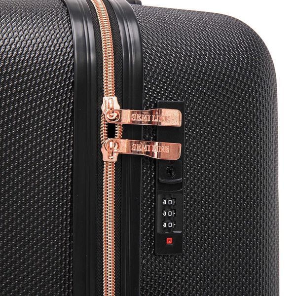 Чемодан Semi Line 20" (S) Black (T5722-2) DAS304040 фото