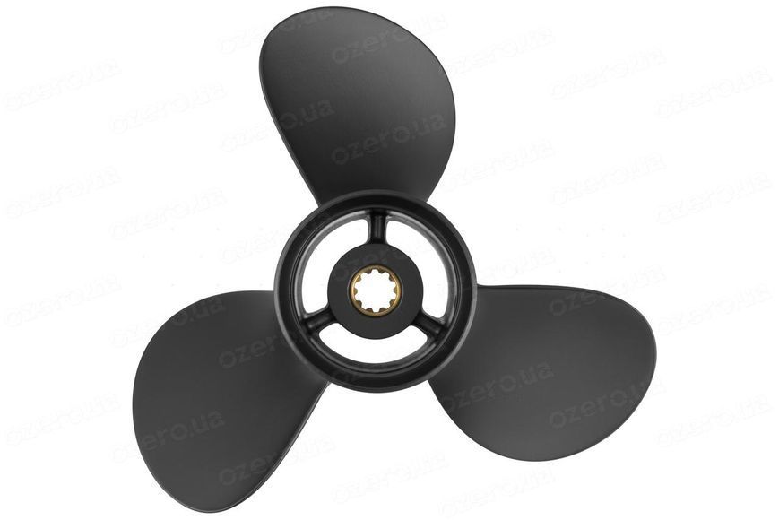 Гребний гвинт для човнового мотора Yamaha/Mercury/Parsun 9.9&times;13 Солас 3211-099-13 алюмінієвий 3-лопатевий 3211-099-13 YВ3x9.9x13RВ фото