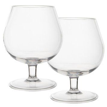 Бокалы Gimex Cognac Glass из тритана 280 мл 2 шт прозрачные для дома и путешествий DAS303882 фото